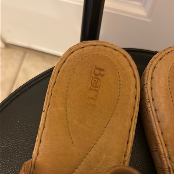 Born Light Brown Leather Sandals - Picture 3 of 5